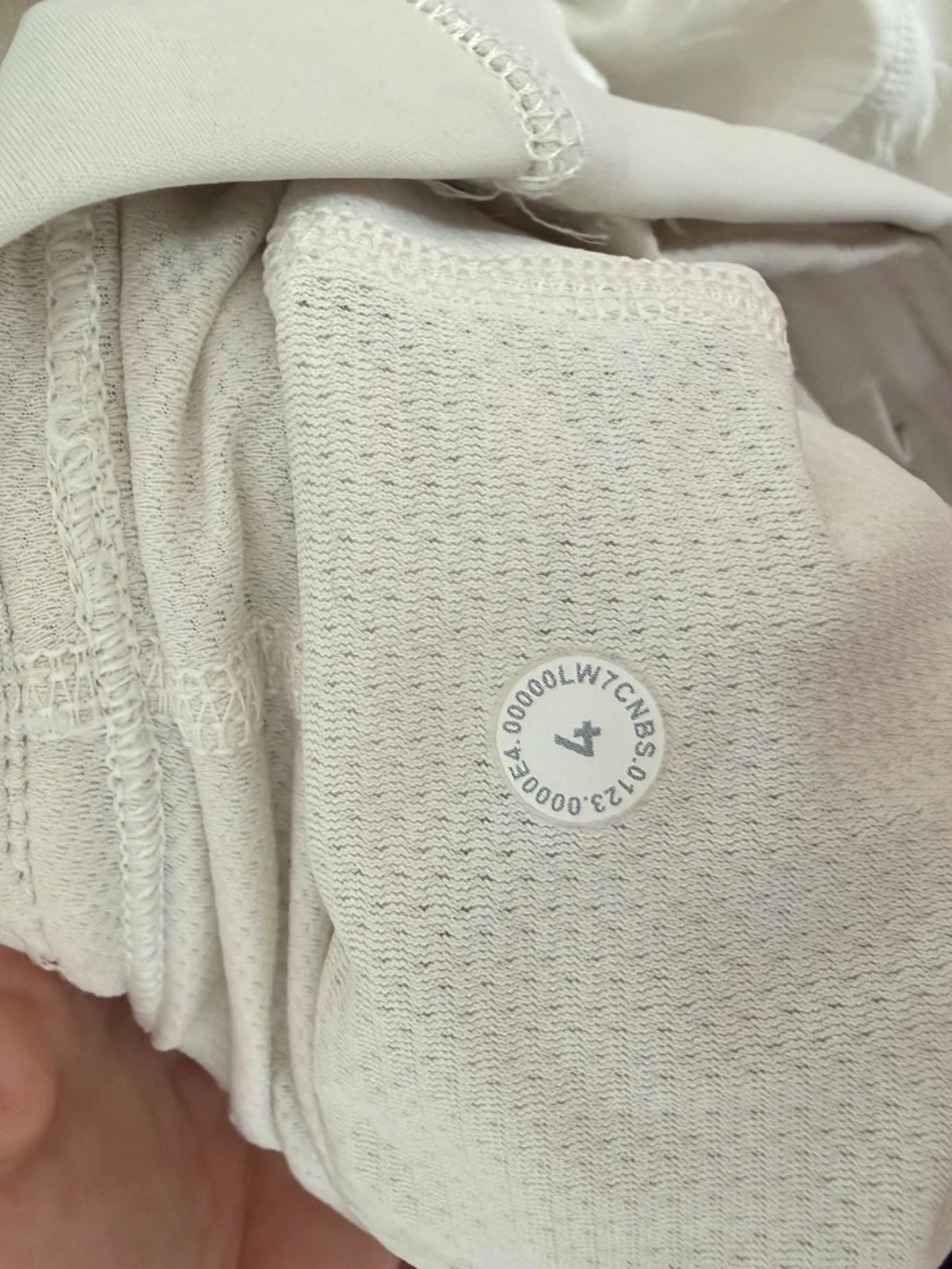 lululemon athletica Cream Athletic Skort Shorts